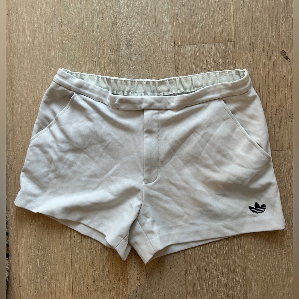 adidas Women's White Athletic Shorts